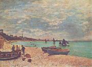 Claude Monet Beach at Sainte-Adresse oil painting picture wholesale